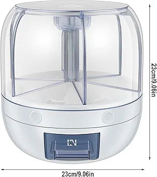 Rotating grain dispenser