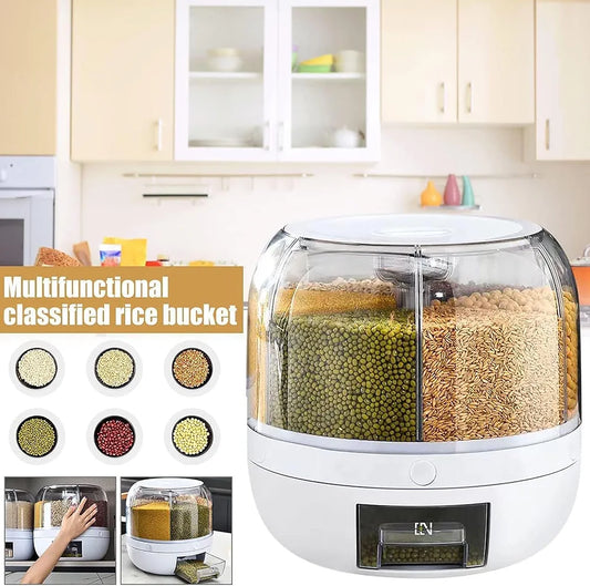 Rotating grain dispenser